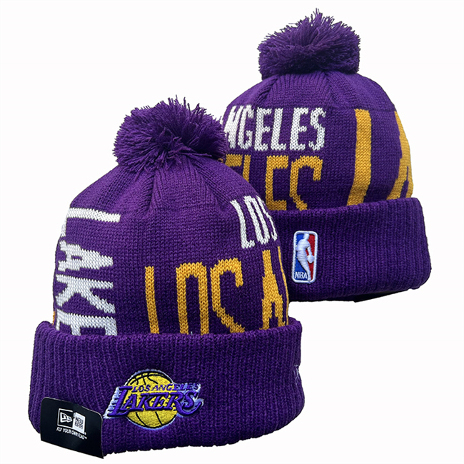 Los Angeles Lakers 2024 Knit Hats 004