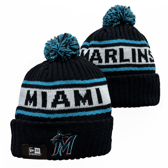 Miami Marlins 2024 Knit Hats 013