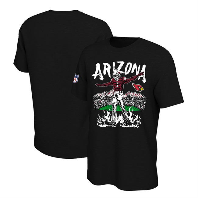 Men's Arizona Cardinals Black T-Shirt