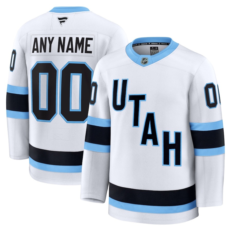 Men's Utah Hockey Club ACTIVE PLAYER Custom White Stitched Jersey