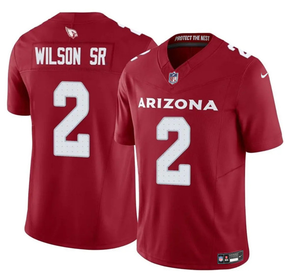 Men's Arizona Cardinals #2 Mack Wilson Sr Red 2025 F.U.S.E. Vapor Untouchable Limited Stitched Jersey