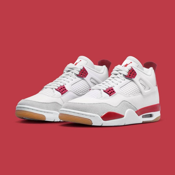 Men's Hot Sale Running weapon Air Jordan 4 'Varsity Red' Shoes 0256 Men's Hot Sale Running weapon Air Jordan 4 'Varsity Red' Shoes 0256