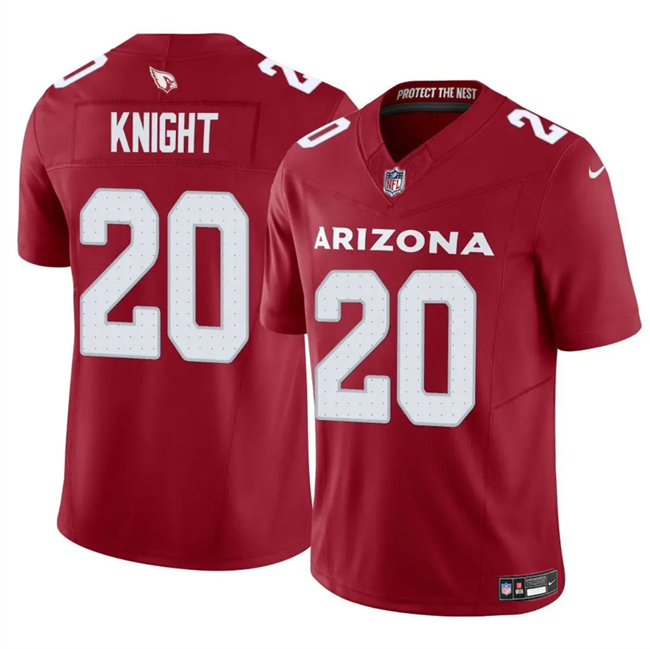 Men's Arizona Cardinals #20 Bam Knight Red 2025 F.U.S.E. Vapor Untouchable Limited Stitched Jersey Men's Arizona Cardinals #20 Bam Knight Red 2025 F.U.S.E. Vapor Untouchable Limited Stitched Jersey