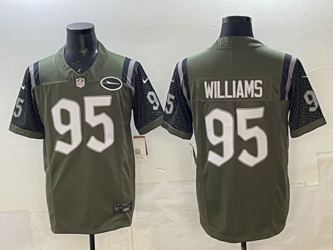 Men's New York Jets #95 Quinnen Williams Gotham City Football Club Nike Rivalries 2025 F.U.S.E. Vapor Limited Jersey Men's New York Jets #95 Quinnen Williams Gotham City Football Club Nike Rivalries 2025 F.U.S.E. Vapor Limited Jersey
