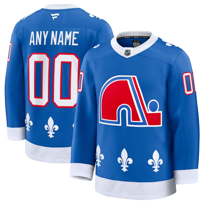 Men's Colorado Avalanche Custom Blue 2025 Alternate Stitched Jersey Men's Colorado Avalanche Custom Blue 2025 Alternate Stitched Jersey