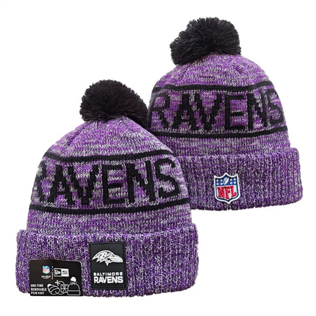 Baltimore Ravens 2025 Knit Hats 007