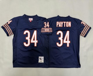 Youth Chicago Bears #34 Walter Payton Navy 1985 Throwback Stitched Jersey