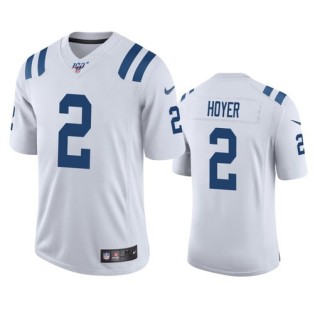 Men's Indianapolis Colts Brian Hoyer White Vapor Untouchable Limited Stitched Football Jersey