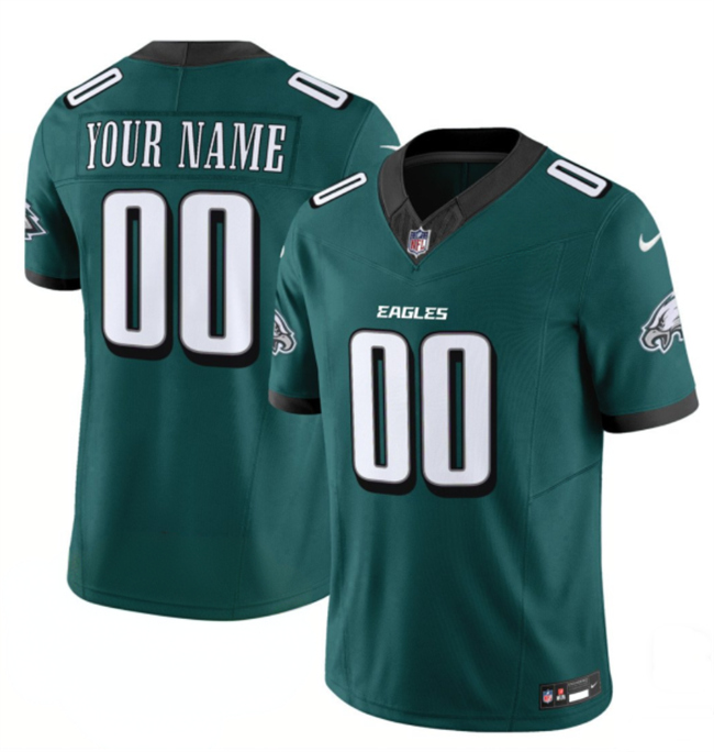 Gender Philadelphia Eagles Active Player Custom Green 2024 New F.U.S.E. Vapor Untouchable Limited Stitched Football Jersey