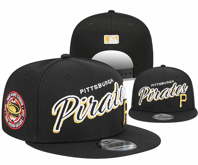 Pittsburgh Pirates 2024 Stitched Snapback Hats 004