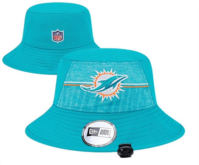 Miami Dolphins 2024 Stitched Bucket Fisherman Hats 012