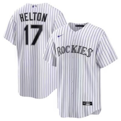 Men's & Women's & Youth Colorado Rockies #17 Todd Helton White Nike Home Retired Player Replica Stitched Jersey