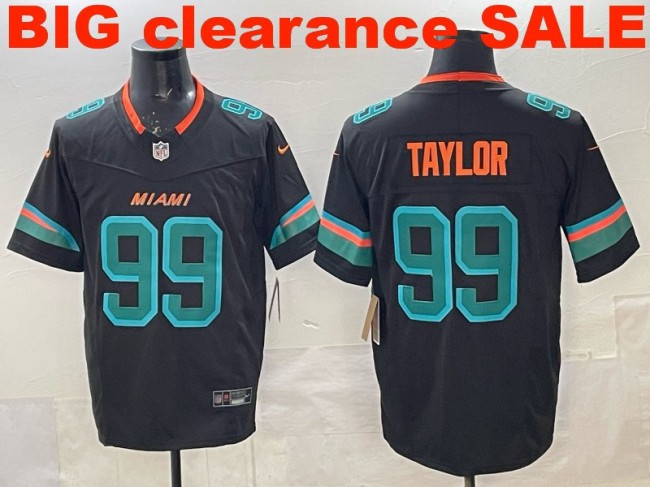 Clearance SALE Mens & Womens & Youth Miami Dolphins #99 Jason Taylor 2025 “Rivalries” F.U.S.E. Stitched Limited Jersey Pitch Blue