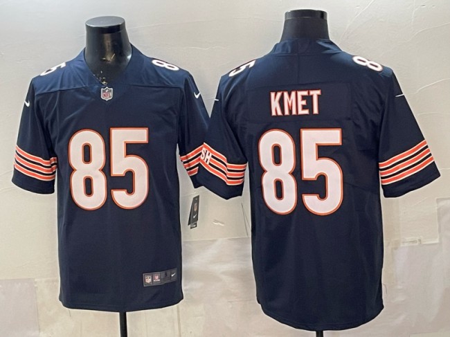 Men's Chicago Bears #85 Cole Kmet Navy 2025 Vapor Untouchable Limited Stitched Jersey