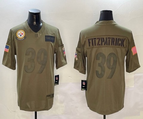 Men's Pittsburgh Steelers #39 Minkah Fitzpatrick Admiral Jersey