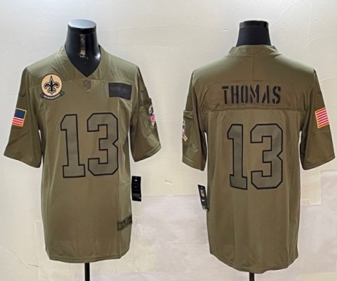 Men's New Orleans Saints #13 Michael Thomas Admiral Jersey