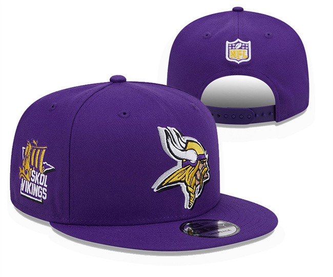 Minnesota Vikings 2025 Stitched Snapback Hats 001