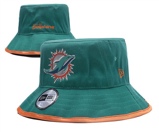 Miami Dolphins 2025 Stitched Bucket Fisherman Hats 009