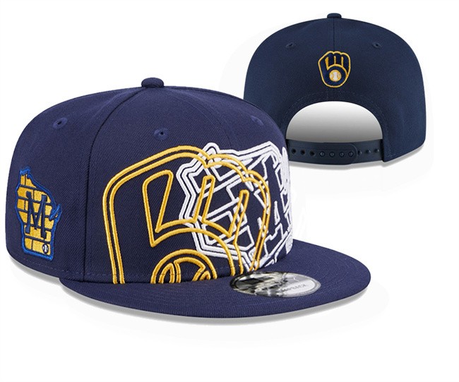 Milwaukee Brewers 2025 Stitched Snapback Hats 001