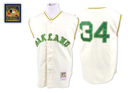 Men's Oakland Athletics Active Player Custom White Throwback Baseball Stitched Jersey