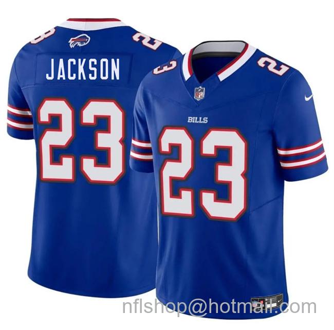 Men's Buffalo Bills #23 Dane Jackson Blue 2025 F.U.S.E. Vapor Untouchable Limited Stitched Football Jersey