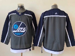 Mens Adidas Winnipeg Jets Custom Black 2021 Reverse Retro Alternate NHL Jersey