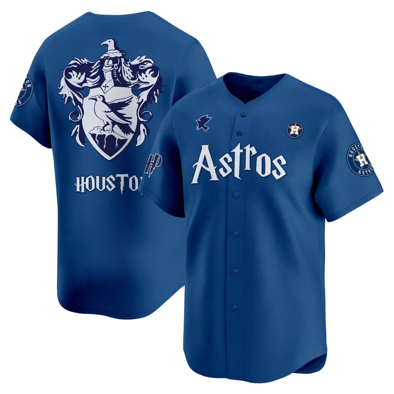 Houston Astros H'arry P'otter Blue Limited Stitched Baseball Jersey