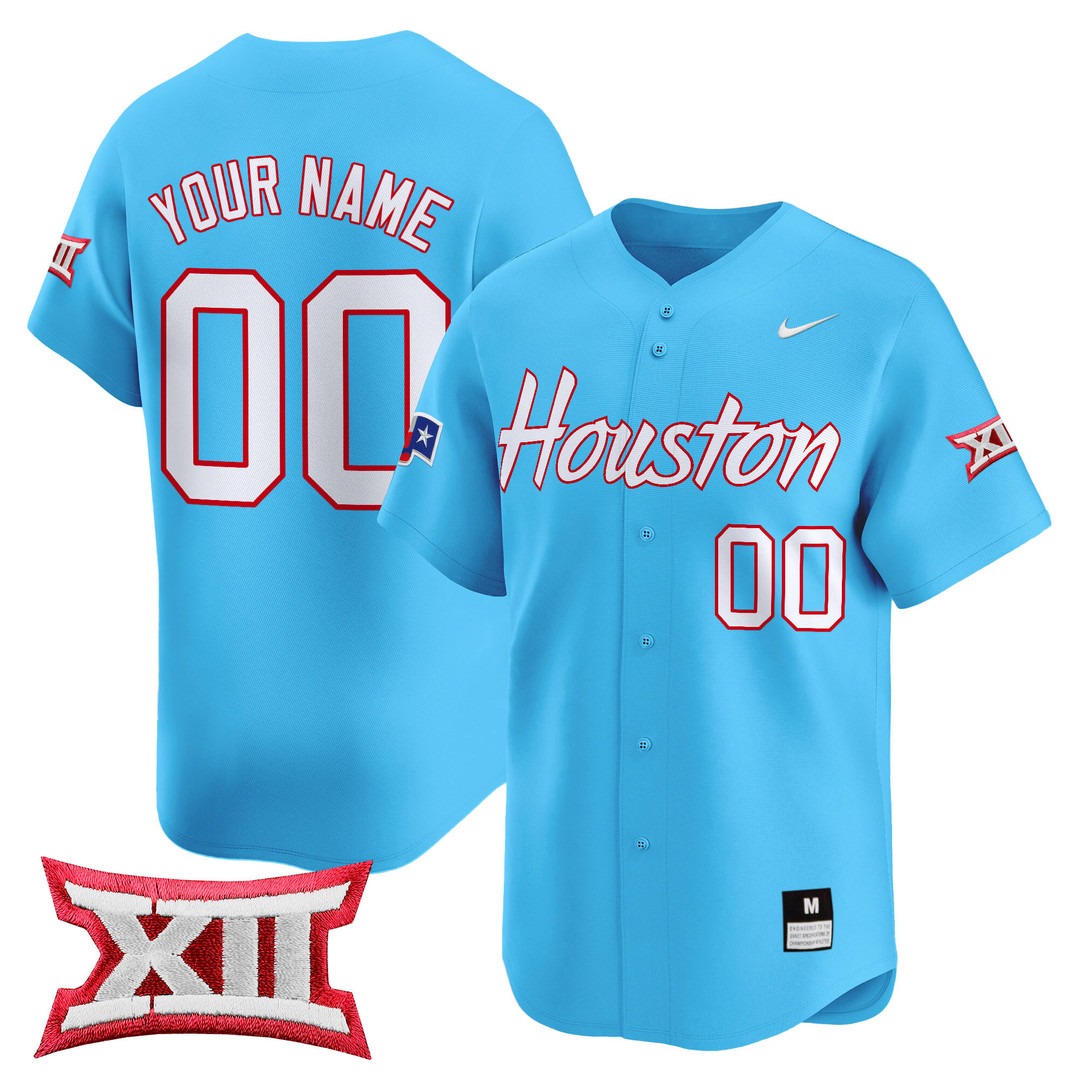Houston Cougar 2025 Vapor Premier Limited Baseball Custom Jersey - All Stitched