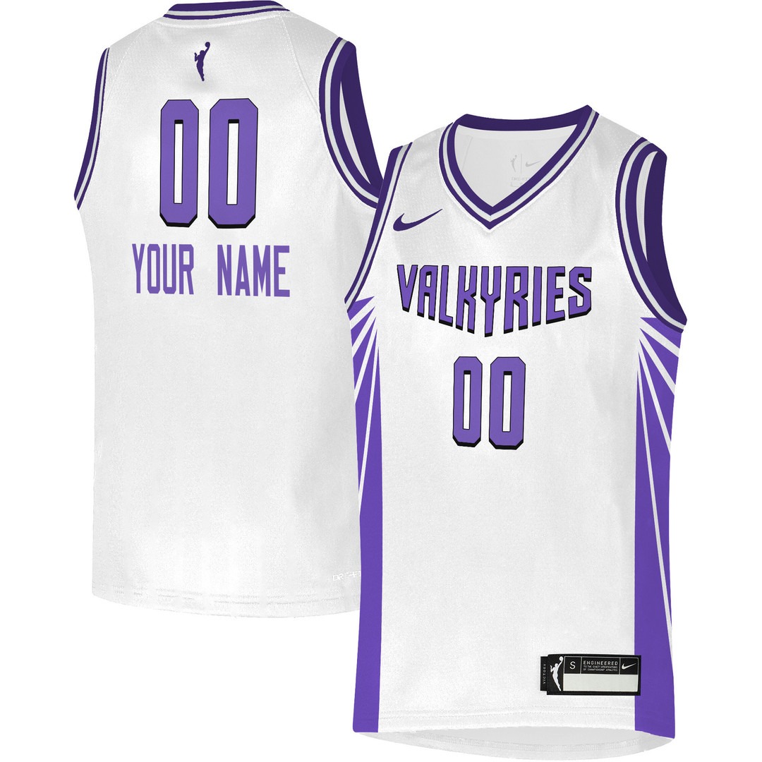 Golden State Valkyries 2025 Explorer Edition Victory Custom Jersey White - All Stitched