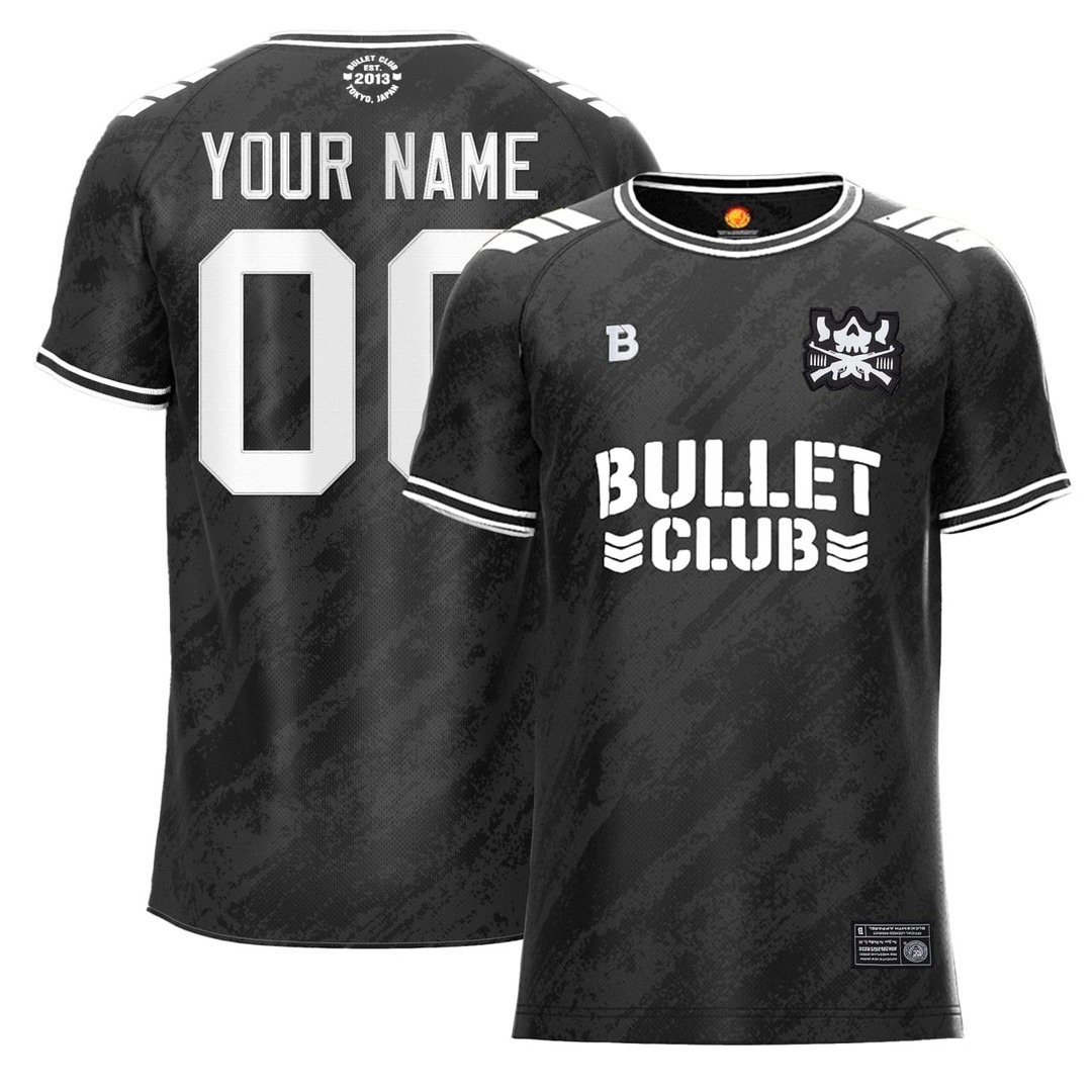NJPW Bullet Club Soocer Custom Jersey - All Printed