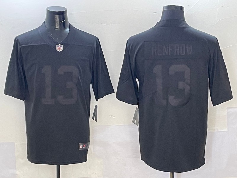 Men's Las Vegas Raiders #13 Hunter Renfrow Balck Vapor Untouchable Stitched Jersey
