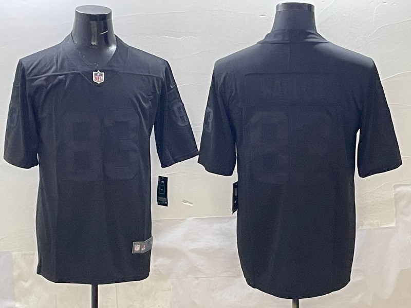 Men's Las Vegas Raiders #83 Darren Waller Balck Vapor Untouchable Stitched Jersey