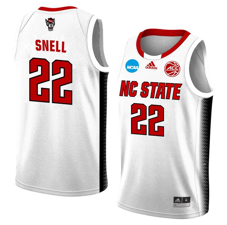 NC State Wolfpack ACTIVE PLAYER Custom 2025 White Stitched Basketball Jersey