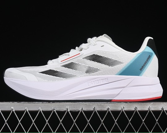 adidas Duramo Speed M 'White Black Lucid Cyan' IE9674 Running Sneakers