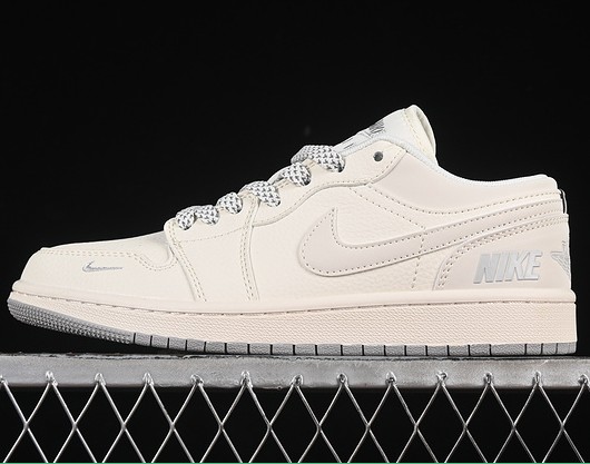 Air Jordan Retro 1 Low WHITE/GREY XX3168-187 Sneaker