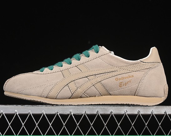 Onitsuka Tiger Runspark Wood Crepe Brown Green 1183C338-200 Sneaker