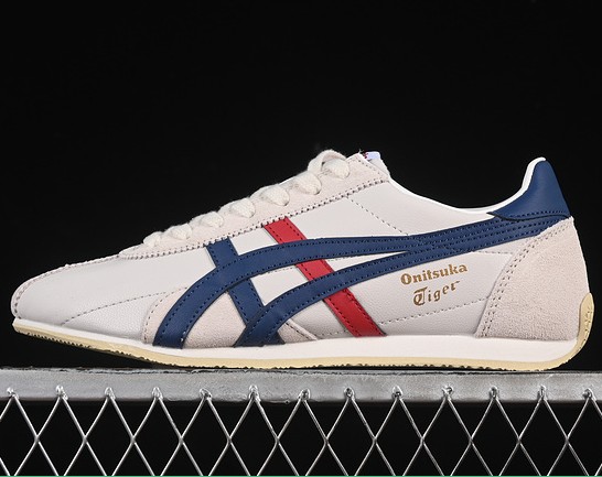 Onitsuka Tiger Runspark Off White Navy Red 1183B480-107 Sneaker
