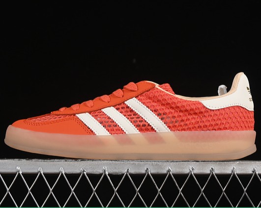 adidas Gazelle Indoor Orange Off White JS0713 Sneaker Originals