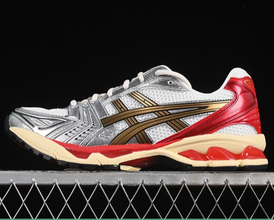 ASICS Gel-Kayano 14 Sneaker Politics Just Say No 1203A692-100 Cream/Pure Gold