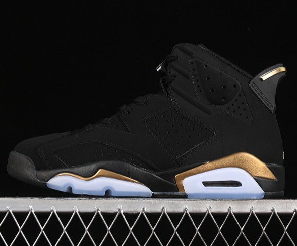 Men's Air Jordan 6 Retro DMP CT4954-007 2020 Black/ Metallic Gold Defining Moments Sneaker