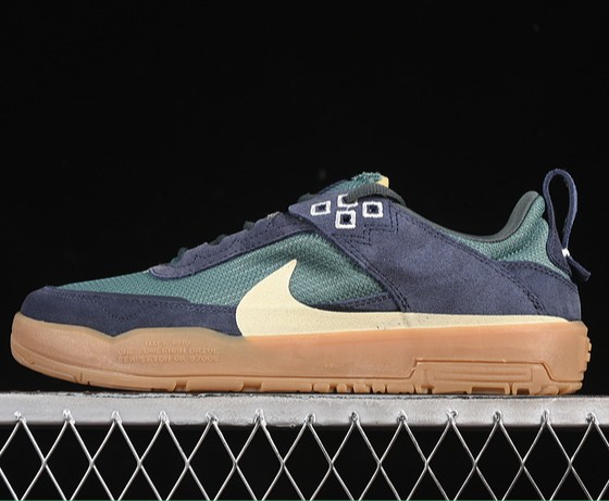 Unisex Nike SB Day One Thunder Blue/ Vintage Green/ Gum Light Brown/ Alabaste FN4210-401 Sneaker