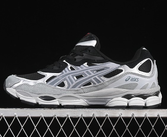 Unisex ASICS Gel-NYC Black Fjord Grey 1203A383-003 Sneaker