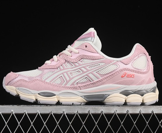 Unisex ASICS Gel-NYC Cream Rose Water Pink 1203A383-106 Sneaker