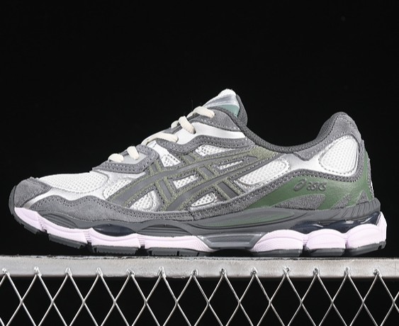Unisex ASICS Gel-NYC Cream Steel Grey 1203A383-101 Sneaker