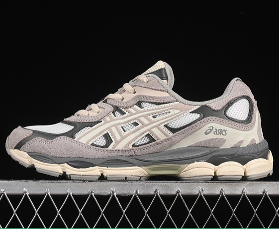 Unisex ASICS Gel-NYC Cream Oyster Grey 1201A789-103 Sneaker