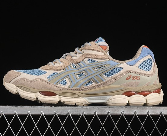 Unisex ASICS Gel NYC Harbor Blue Wood Crepe 1203A372-401 Sneaker