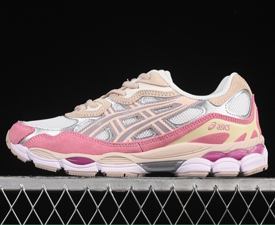 Unisex ASICS Gel-NYC Cream Mineral Beige Pink 1203A383-104 Sneaker