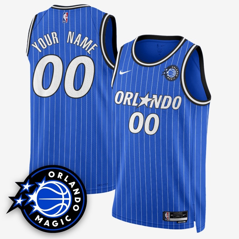 Orlando Magic Active Player Custom New Generation of Magic Royal Stitched Basketball Swingman Jersey
