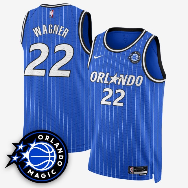 Men's Orlando Magic #22 Franz Wagner New Generation of Magic Royal Stitched Basketball Swingman Jersey