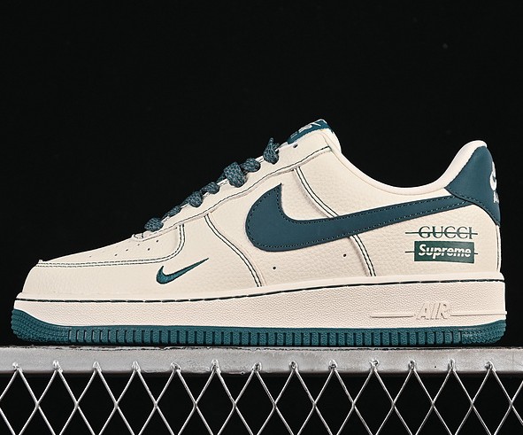 Nike Air Force 1 Low '07 Off White Green KJ1688-005 Supreme Guccci Sneaker